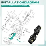 steering shaft u joint
